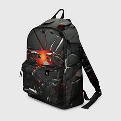 Рюкзак Взрыв и черные камни, цвет: 3D-принт