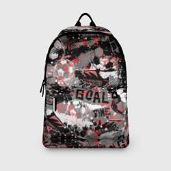 Рюкзак Футбол узоры, цвет: 3D-принт — фото 2