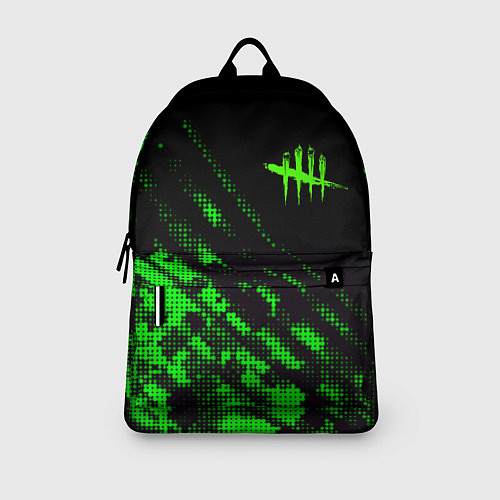 Рюкзак Dead by daylight green neon / 3D-принт – фото 3