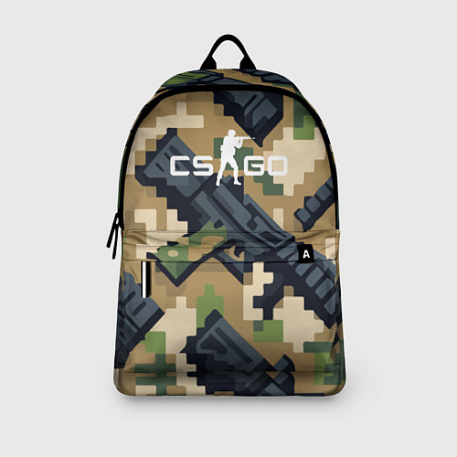 Рюкзак Counter Strike - pixel military pattern / 3D-принт – фото 3