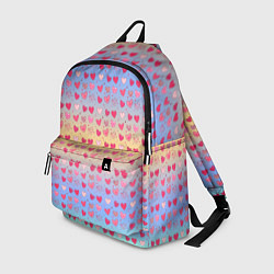 Рюкзак Много сердечек, цвет: 3D-принт