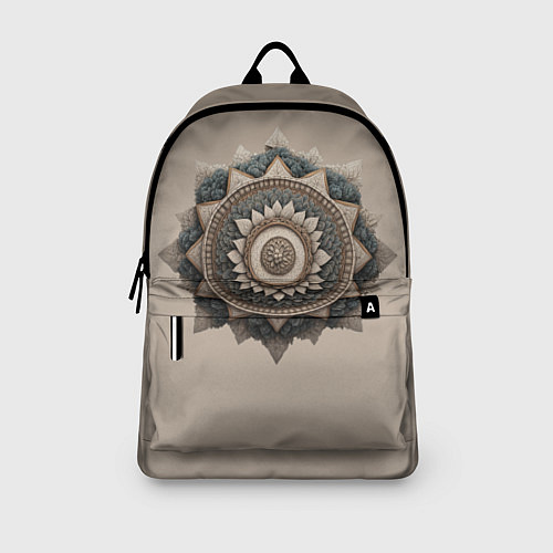Рюкзак Защитный орнамент- щит из дерева резной / 3D-принт – фото 3
