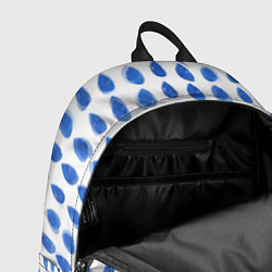 Рюкзак Акварельный дождь, цвет: 3D-принт — фото 2
