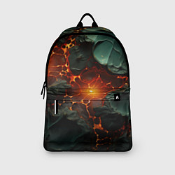 Рюкзак Объемная текстура и лава, цвет: 3D-принт — фото 2