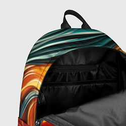 Рюкзак Вязкая объемная текстура, цвет: 3D-принт — фото 2