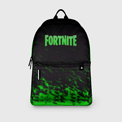 Рюкзак Fortnite краски зелёные, цвет: 3D-принт — фото 2