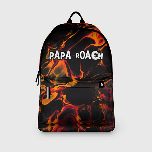 Рюкзак Papa Roach red lava / 3D-принт – фото 3