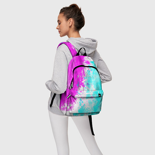 Рюкзак New world неоновые краски / 3D-принт – фото 6