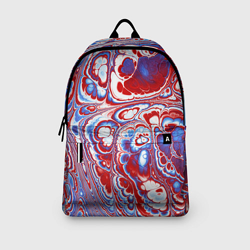 Рюкзак Абстрактный разноцветный паттерн / 3D-принт – фото 3