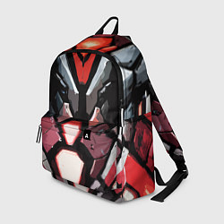 Рюкзак Красная броня киберпанк, цвет: 3D-принт