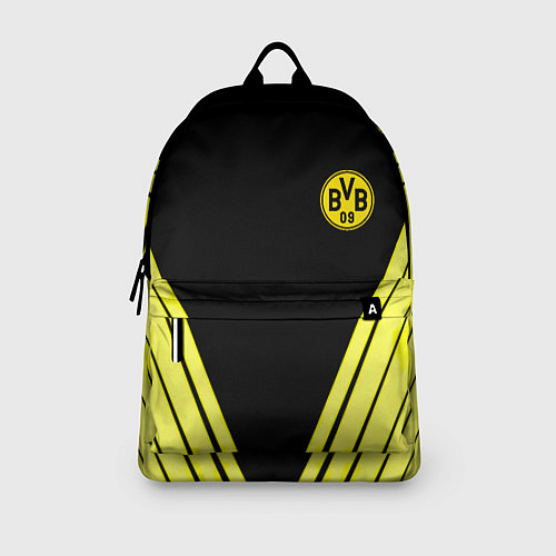 Рюкзак Borussia geometry yellow / 3D-принт – фото 3