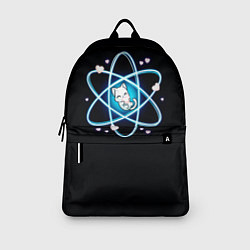 Рюкзак Котик в атоме, цвет: 3D-принт — фото 2