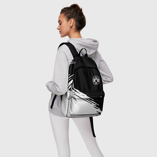 Рюкзак Borussia текстура краски / 3D-принт – фото 6
