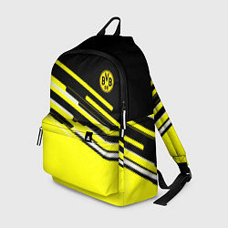 Рюкзак Borussia текстура спорт, цвет: 3D-принт