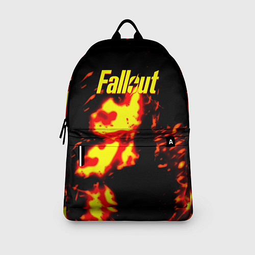 Рюкзак Fallout огнненое лого / 3D-принт – фото 3