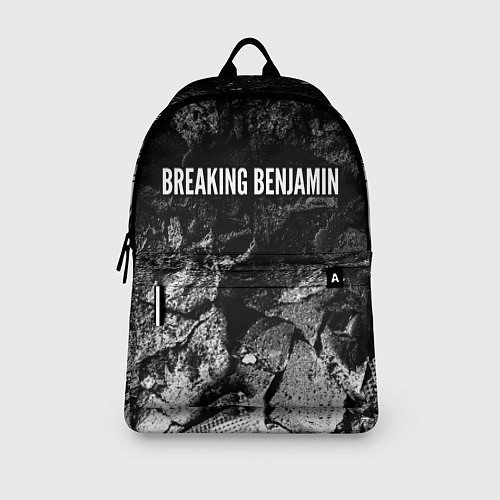 Рюкзак Breaking Benjamin black graphite / 3D-принт – фото 3