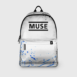 Рюкзак MUSE рок стиль краски, цвет: 3D-принт — фото 2