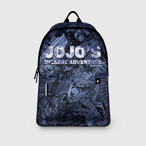 Рюкзак ДжоДжо на фоне манги / 3D-принт – фото 3