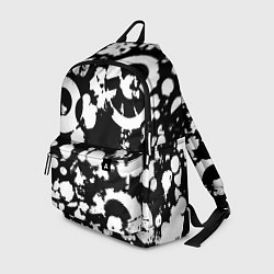 Рюкзак Модная чб абстракция - нейросеть, цвет: 3D-принт