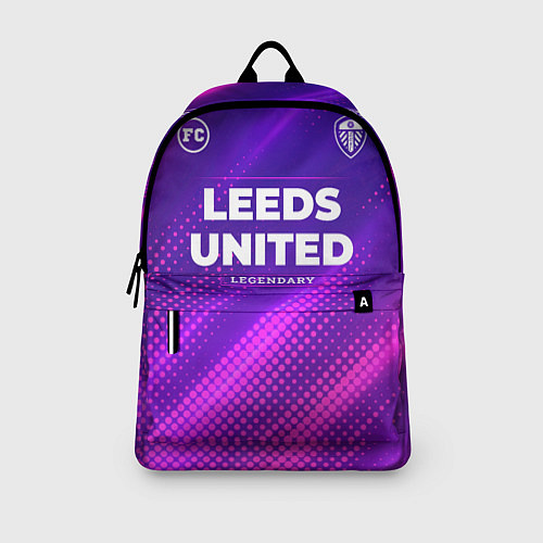 Рюкзак Leeds United legendary sport grunge / 3D-принт – фото 3