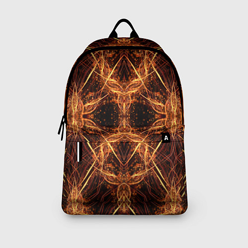 Рюкзак Светящийся абстрактный пришелец / 3D-принт – фото 3