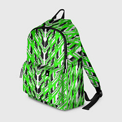 Рюкзак Зелёная техно броня, цвет: 3D-принт