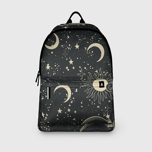 Рюкзак Звёздная карта с лунами и солнцем / 3D-принт – фото 3