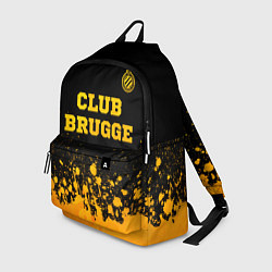 Рюкзак Club Brugge - gold gradient посередине, цвет: 3D-принт