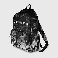 Рюкзак OneRepublic black graphite, цвет: 3D-принт