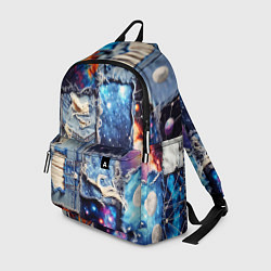 Рюкзак Звездный небосвод - пэчворк, цвет: 3D-принт