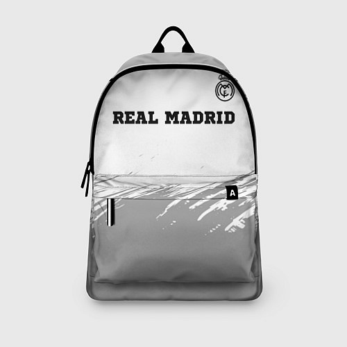 Рюкзак Real Madrid sport на светлом фоне посередине / 3D-принт – фото 3