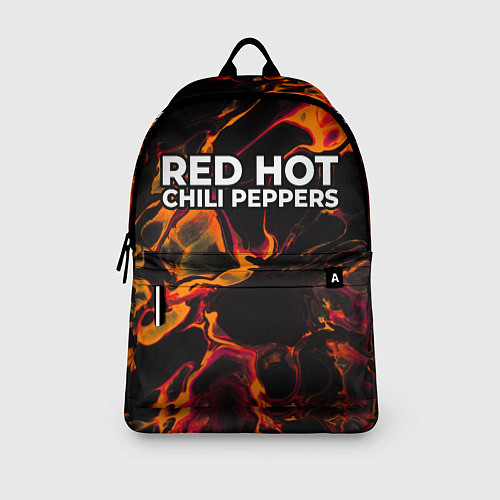 Рюкзак Red Hot Chili Peppers red lava / 3D-принт – фото 3