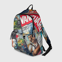 Рюкзак Vanguard collage - ai art patchwork, цвет: 3D-принт