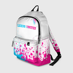 Рюкзак Leeds United neon gradient style посередине