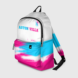 Рюкзак Aston Villa neon gradient style посередине