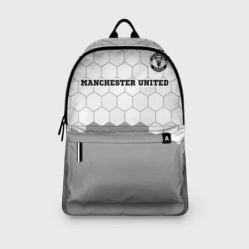 Рюкзак Manchester United sport на светлом фоне посередине / 3D-принт – фото 3