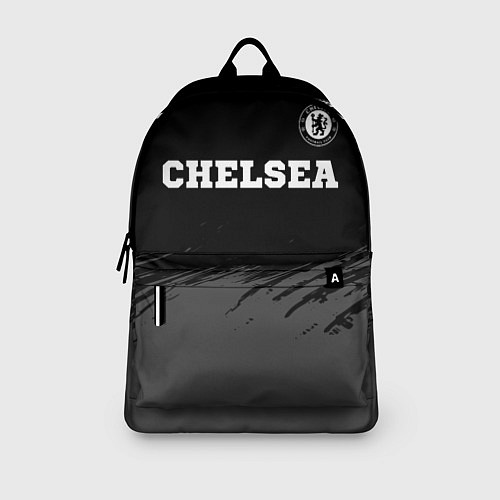 Рюкзак Chelsea sport на темном фоне посередине / 3D-принт – фото 3