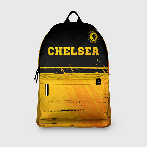Рюкзак Chelsea - gold gradient посередине / 3D-принт – фото 3