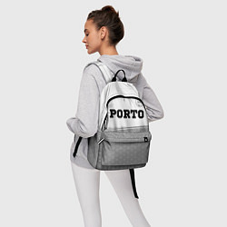 Рюкзак Porto sport на светлом фоне посередине, цвет: 3D-принт — фото 2