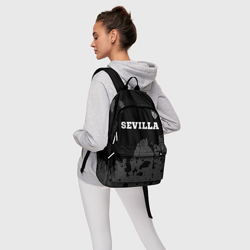Рюкзак Sevilla sport на темном фоне посередине / 3D-принт – фото 6