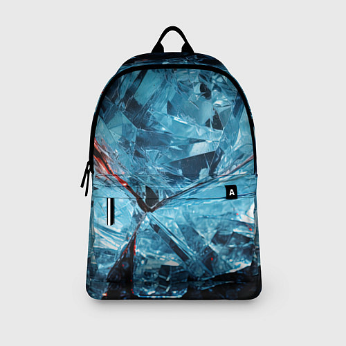 Рюкзак Ледяной абстрактный куб / 3D-принт – фото 3