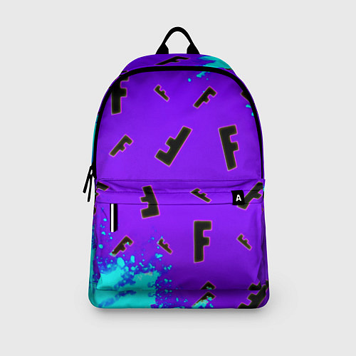 Рюкзак Fortnite neon steel colors epic / 3D-принт – фото 3