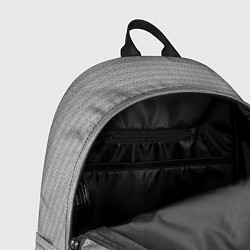 Рюкзак Черно-белый узор в стиле ар-деко, цвет: 3D-принт — фото 2