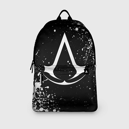 Рюкзак White logo of assasin / 3D-принт – фото 3