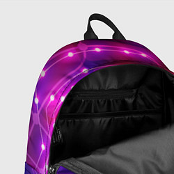 Рюкзак Неоновый фон печатной платы, цвет: 3D-принт — фото 2
