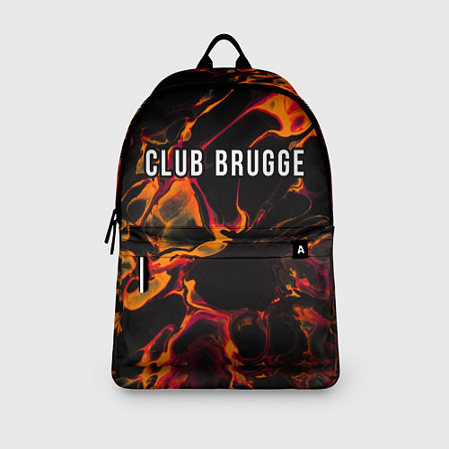 Рюкзак Club Brugge red lava / 3D-принт – фото 3