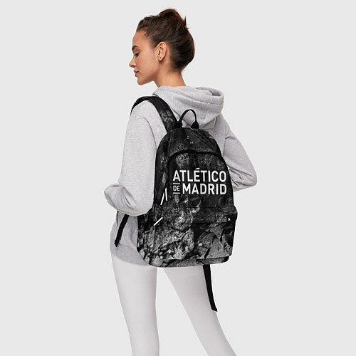 Рюкзак Atletico Madrid black graphite / 3D-принт – фото 6