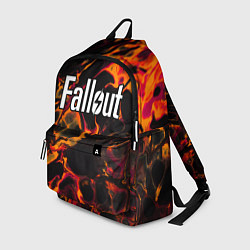 Рюкзак Fallout red lava, цвет: 3D-принт