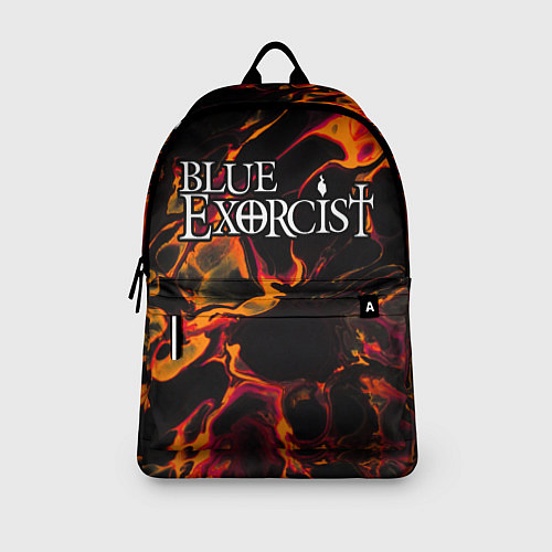 Рюкзак Blue Exorcist red lava / 3D-принт – фото 3