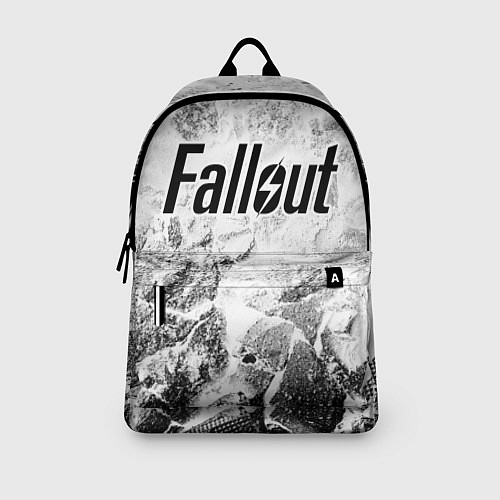 Рюкзак Fallout white graphite / 3D-принт – фото 3